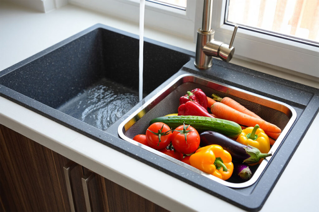 میوه شور سینک گرانیتی