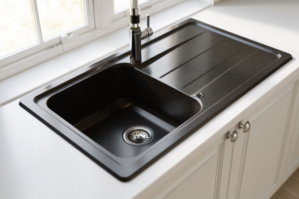 سینک گرانیتی براق